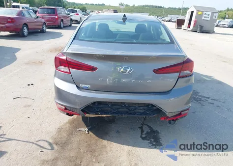 2020 Hyundai Elantra Sel z USA, uszkodzony, nr VIN 5NPD84LFXLH524233